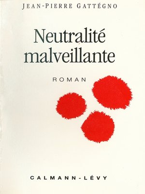cover image of Neutralité malveillante